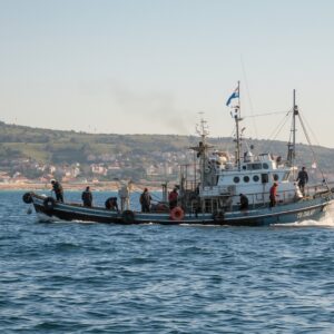 Charles Mandrake book depiction of todd's memory of fishing with finch and ray