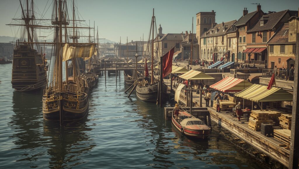 The docks at Skelderheim