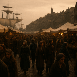 charles mandrake book depiction of the skelderheim market ward